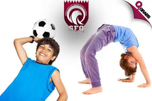 From QR99, Kids of all ages will have a blast enjoying 4 training sessions of Soccer or Gymnastics at SFQ Sports Academy (Up to QR280 Value)